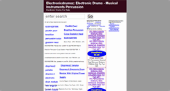 Desktop Screenshot of electronicdrumoz.com